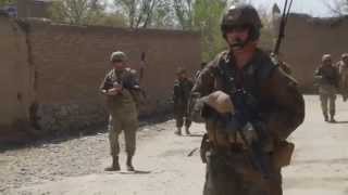 Task Force Solid Dismount Patrol Outside Bagram Air Field