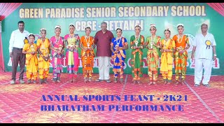 ANNUAL SPORTS FEST - 2K24 -  BHARATHAM PERFORMANCE- GREEN PARADISE CBSE SCHOOL - CBSE - RETTANAI