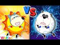 🔴 LIVE: Sun Boy vs Moon Boy | Wolfoo Family Kids Cartoon