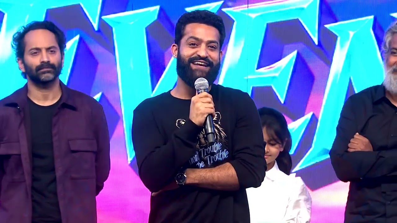 Young Tiger NTR Speech at Dont Trouble The Trouble Telugu Pre- Release event | Fahadh
