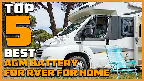 Top 5 Best AGM Batteries for RV in 2026- 12v Deep Cycle AGM Batteries [Review]