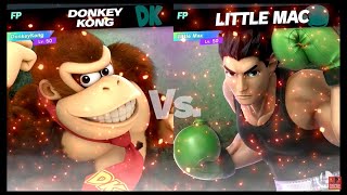 Super Smash Bros Ultimate Amiibo Fights – vs the World #47 Donkey Kong vs Little Mac