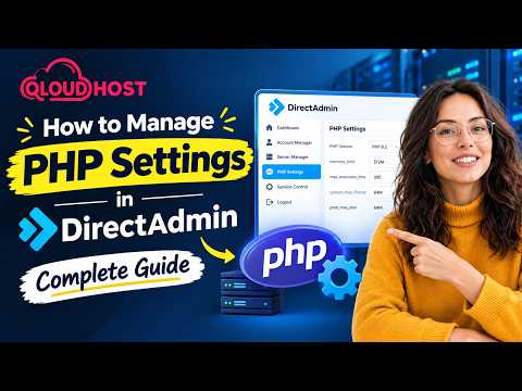 How to Manage PHP Settings in DirectAdmin? Complete Guide | QloudHost