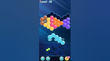BLOCK! Hexa Puzzle! Rainbow C Level 35 (Premium) - Lösung Solution Walkthrough