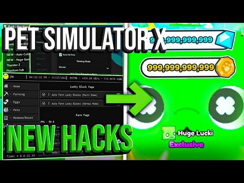 CATS Pet Simulator X Hack Script 🔥 NEW OP AUTO FARM SCRIPT AUTO EGGS DUPE HACK 🔥