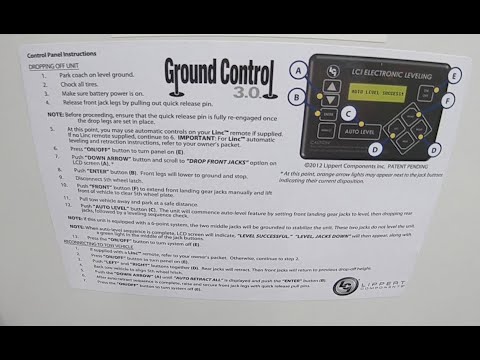 Re-Homing the Lippert Ground Control 3.0 - YouTube