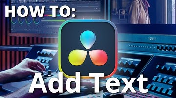 HOW TO Add Text in DaVinci Resolve - SIMPLE AND EASY TUTORIAL