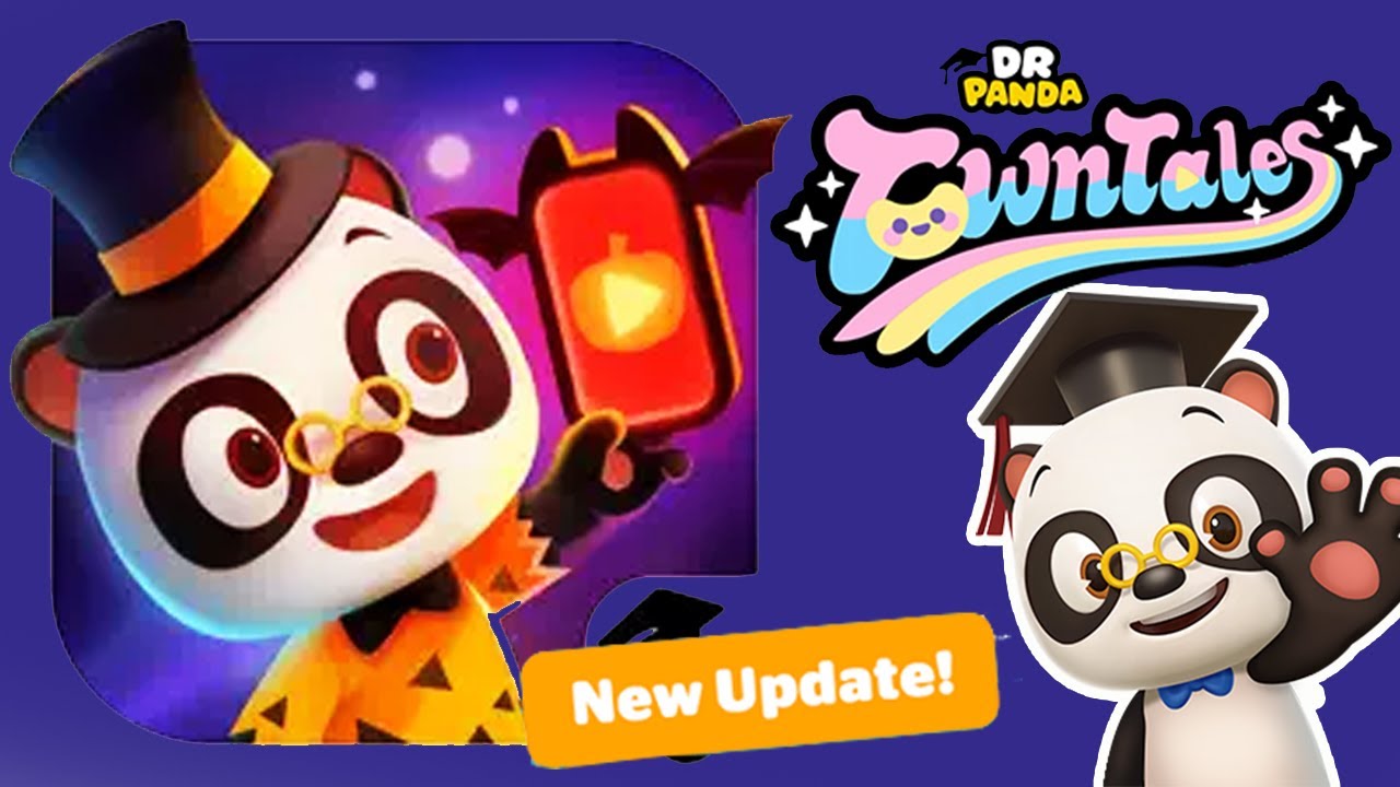 Dr. Panda Town Tales: New Life - 👻 NEW HALLOWEEN UPDATE !! 👻💀 - YouTube