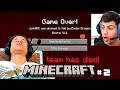 PLAYING HARDCORE MINECRAFT UNTIL WE BEAT IT DAY 2