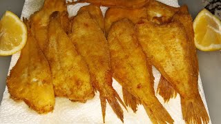 تحضير صول مقلي طريقة مطاعم ? مع سير القرمشه?/comment nettoyer et faire du poisson ?sole panée/