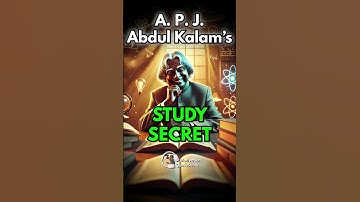 Abdul Kalam’s 1 Best Study Time Table 🔥 Best Study Tips #studymotivation #studytips