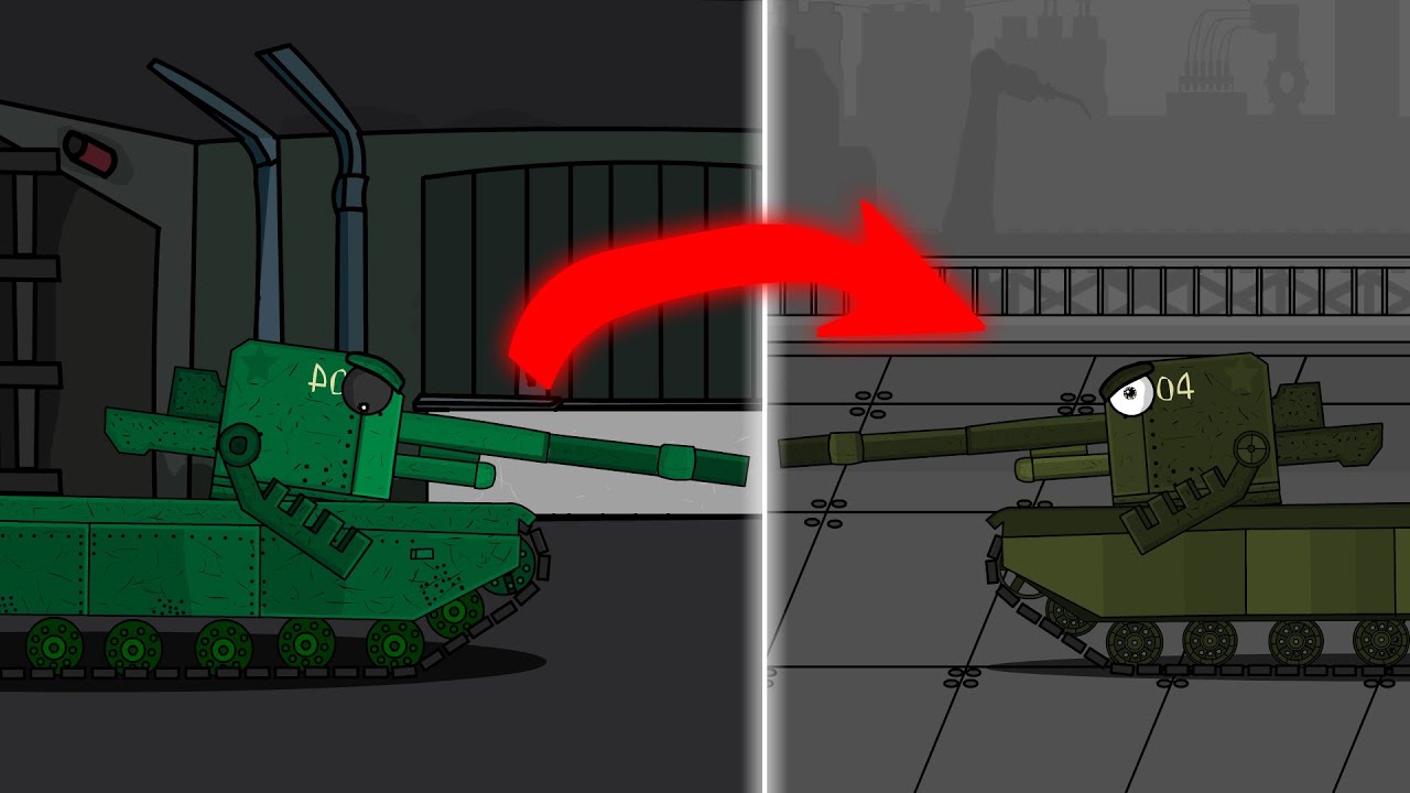 История советского монстра Гат 2 - Мультики про танки - YouTube