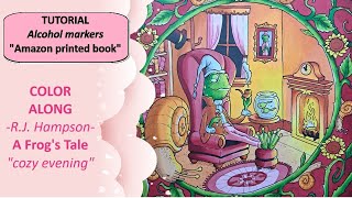 Tutorial - How to use alcohol marker in an Amazon book