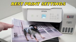 Best Settings to Print Photos With Epson EcoTank Printer