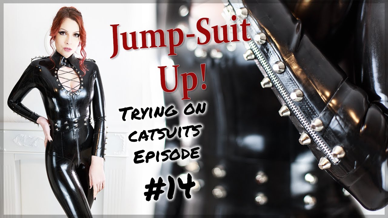 How To Put On A Latex Catsuit