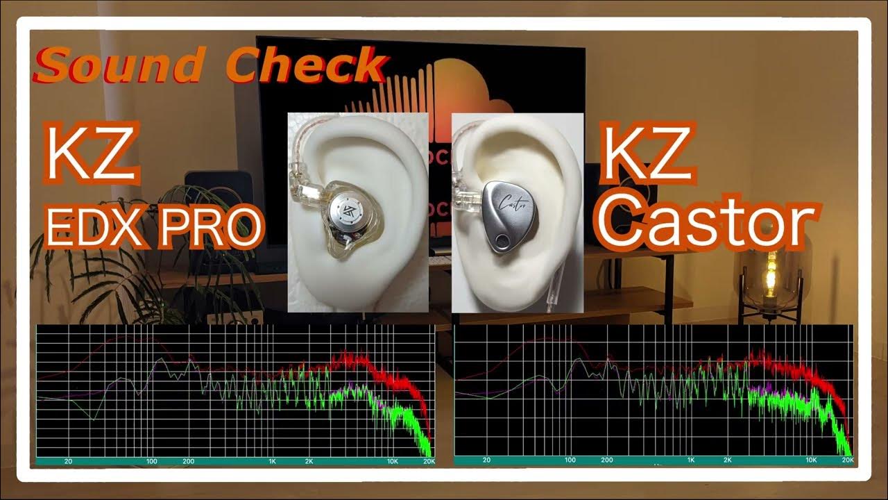KZ EDX PRO vs KZ Castor [IEMs Chinese InEar Sound Comparison 中華イヤホン音比較
