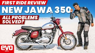 2024 Jawa 350 | Less is More? | First Ride Review | evo India