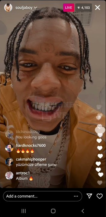 Soulja Boy says he going to run up 1 billion dollars during his live stream