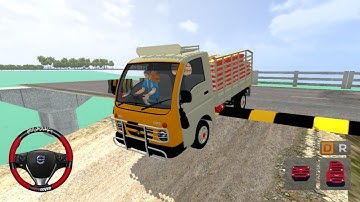 Bussid - Tata Ace Mini Truck Mod For Bus Simulator Indonesia Gameplay 😲 - Bus Game - Android Games 