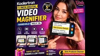 Koolertron 5 inch Digital Video Magnifier, Handheld | Rngirlsproducts #Girlsproducts screenshot 1