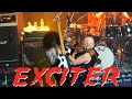 Capture de la vidéo Exciter "Violence & Force" Live In Athens (Day 1 - Up The Hammers 2023)