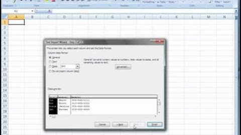 Importing Text Documents Into Microsoft Excel