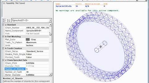 GearTeq Demo Video - Chain Sprocket Creation