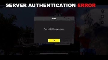 BGMI Server Authentication Error login failed (211) | bgmi server error problem| Zio World