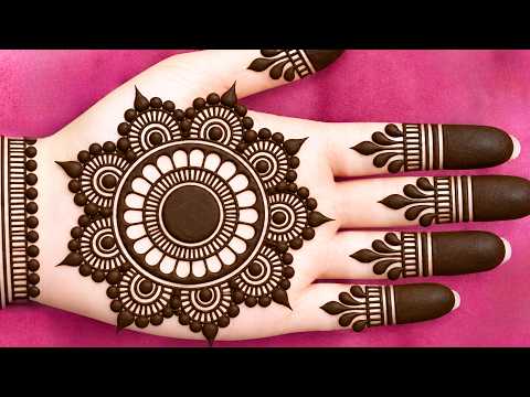 mehndi design 2026 | simple mehndi design | मेहंदी डिजाइन | front hand mehndi design | mehndi design