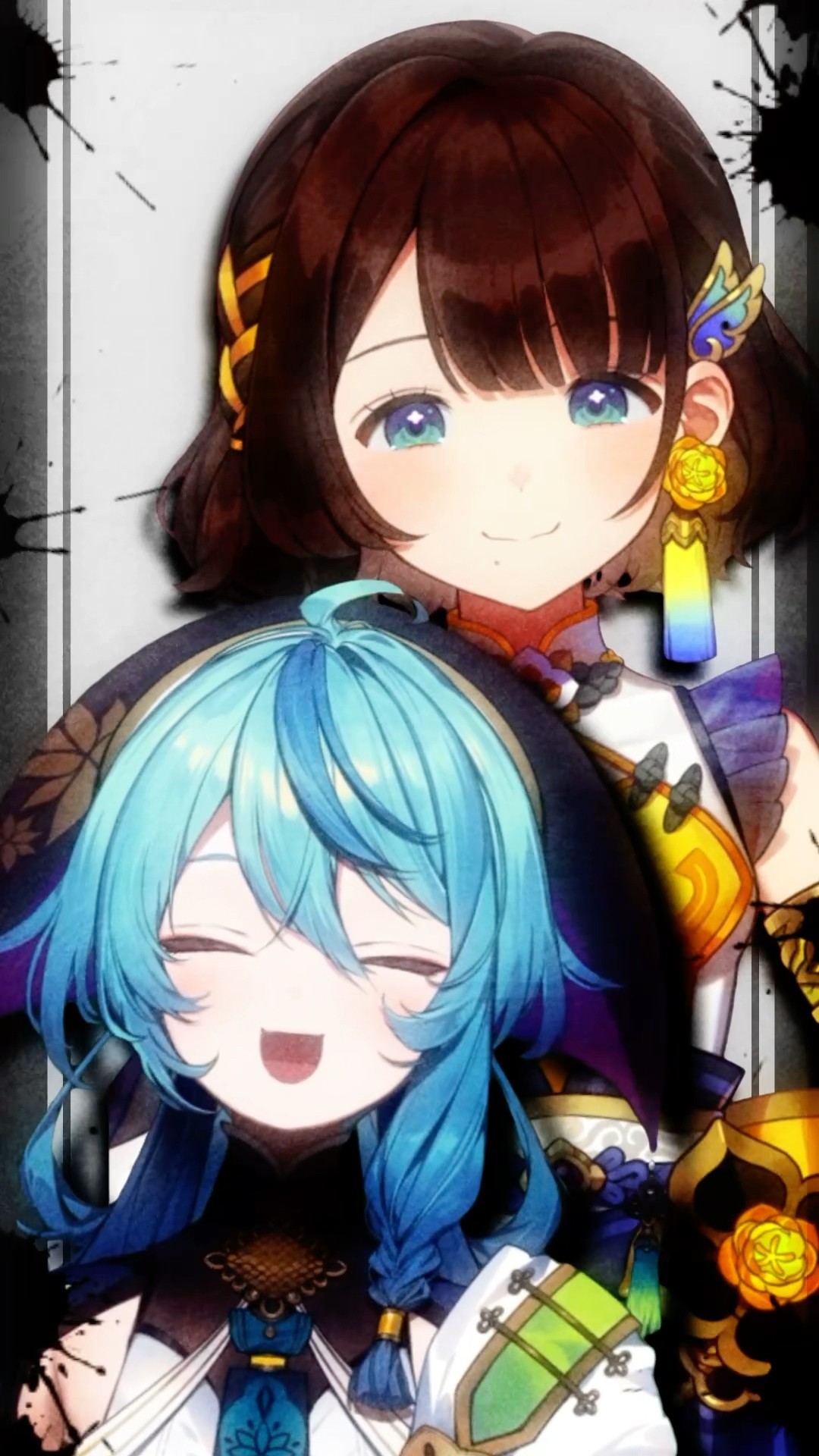 脳漿炸裂ガール covered by 司賀りこ×珠乃井ナナ #shorts #にじさんじ