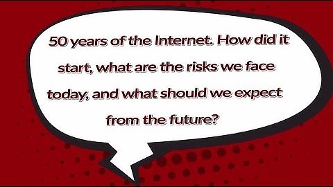 #ilPOLIMIrisponde SPECIAL GUEST: Leonard Kleinrock