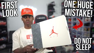 FIRST LOOK! NIKE MADE ONE HUGE MISTAKE WITH THIS JORDAN 3! EVERYBODY MIGHT SLEEP ON THIS JORDAN 3!