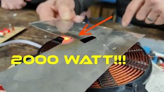 INDUCTION STOVE - LET'S DISASSEMBLE IT NOW !!! What's inside?