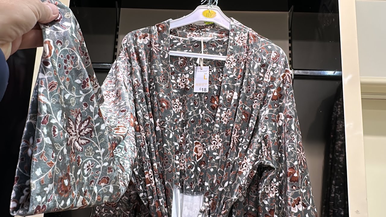 Primark Women's Dressing Gowns & Robes Latest Collection January 2023