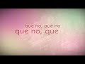 Vanesa Martín - Que no (Lyric Video)