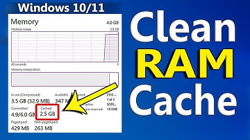 How to Clear RAM Cache in Windows 10/11 (2025) | 🚀 Make Computer Faster