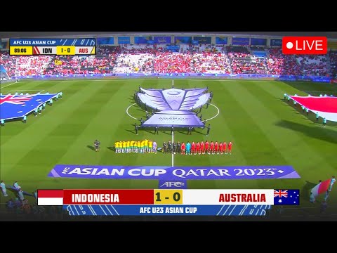 🔴LIVE K-Vision - INDONESIA VS AUSTRALIA | BERLANGSUNG SENGIT TIMNAS U23 MEMIMPIN SEMENTARA 1-0