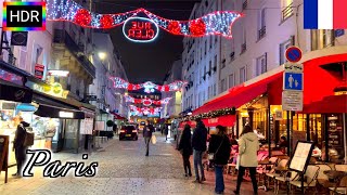 🇫🇷🎄【HDR 4K】Paris Christmas Walk - 7th arrondissement (November, 2021)