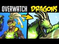 What if OVERWATCH HEROES Were DRAGONS?! (Lore and Speedpaint)