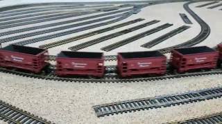 Gp20, Sd24 And Sd45 Pulling 50 Ore Cars