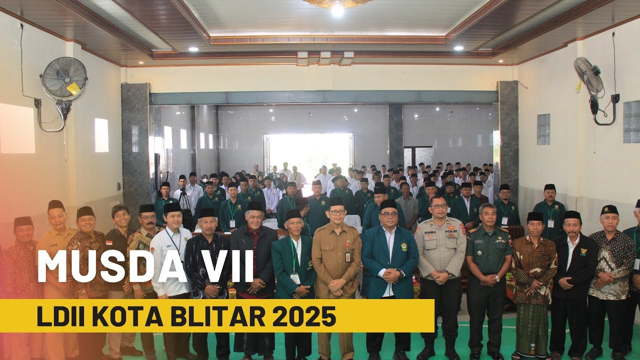 LDII Kota Blitar Mantapkan Regenerasi dan Kolaborasi Lewat MUSDA Ke VII