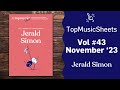 TopMusicSheets November &#39;23 | Jerald Simon | Playthrough