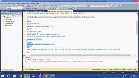 30 SQL Server Tutorial  HindiDML instead of update trigger for update statement