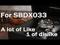 Unboxing for Seiko Prospex SBDX033 SLA035J1 Seiko Prospex