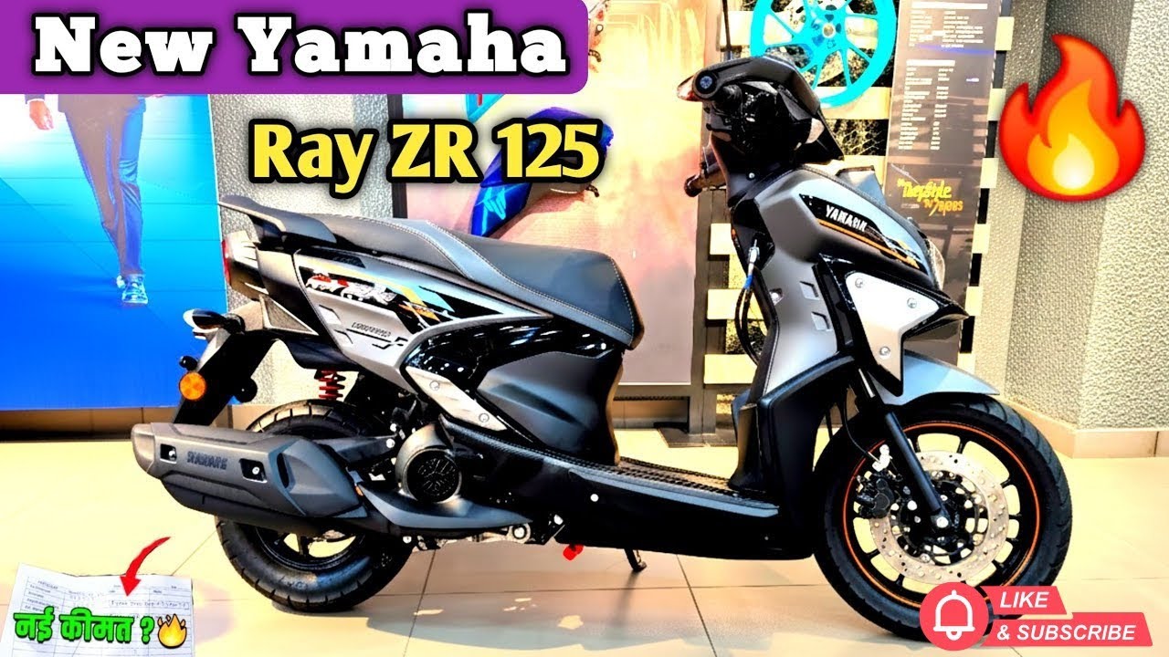 2026 Yamaha Ray ZR 125 Fi Hybrid Street Rally | New Updates, Features ...