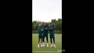 Arsenal completed their final training session yesterday, and focus ahead of today’s crucial fixture