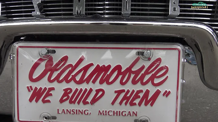 Back to the 50s 1957 Oldsmobile Super 88 J2 tripower Golden Rocket V8  Samspace81 vlog MSRA car show
