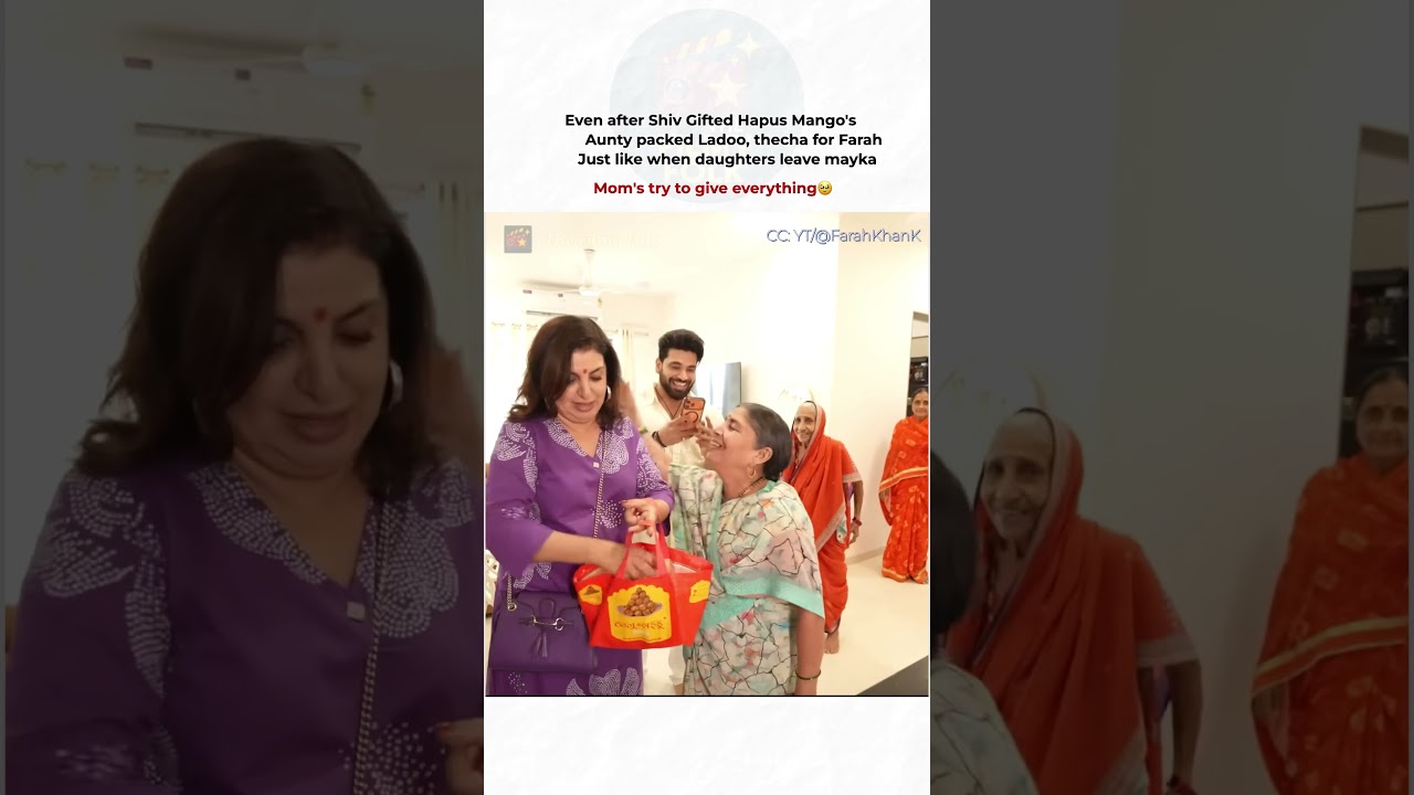 Shiv's Mom Energy Felt So Pure 🥹🤍 #farahkhan #shivthakare #trending #aliabhatt #bollywood #shorts