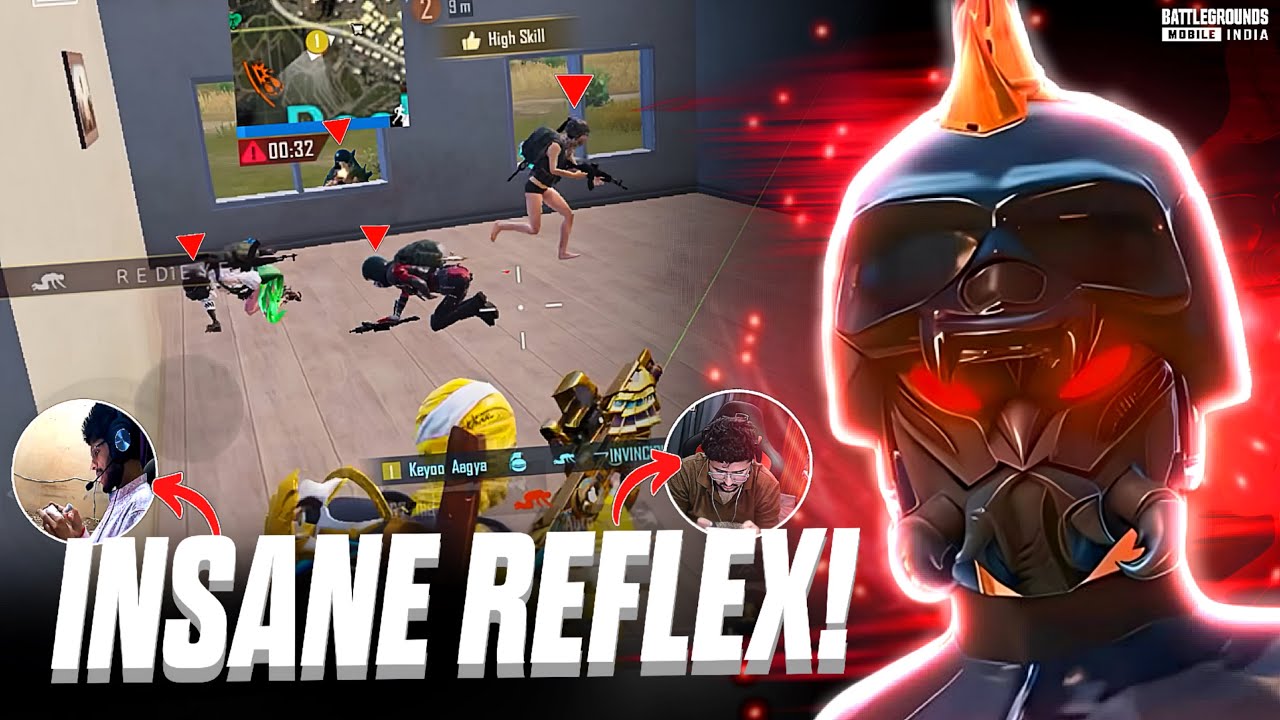 STREAMER Got Silent After This REFLEX 🤯🔥 Keyoo Vs 5 Streamers 💀