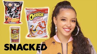 Tinashe Breaks Down International Chip Flavors | Snacked